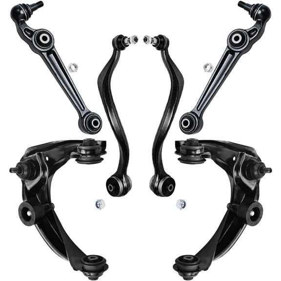 Detroit Axle - Front Sway Bars   Tie Rods Replacement for 2003 2004 2005 2006 2007 2008 Mazda 6