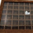 thumbnail image 2 of Organizador de joyas Bearachild 54 rejillas caja de almacenamiento Rosa roja, 2 of 6