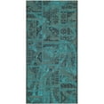 thumbnail image 2 of SAFAVIEH Palazzo PAL121-56C4 Black / Turquoise Rug, 2 of 9