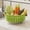 Green-Free Size/GN, variant on Double Layer Washing Basin Fruit Vegetable Colander Drain Basket Sink Bowl Washer with Handles Storage Wash Rinse Prep Tub Kitchen Salad Herbs Produce Cleanup Wash Rinse Drain Fruit Vegetable Wash