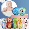 thumbnail image 3 of Bangcool Kids Bowling Play Set Soft Cartoon Animals Bowling Pin Bowling Ball for Indoor, 3 of 10