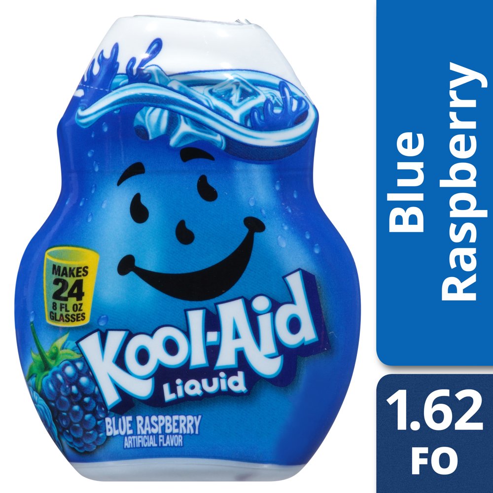 (2 Pack) KoolAid SugarFree Blue Raspberry Liquid Water Enhancer