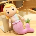 thumbnail image 1 of 30-110cm Mermaid Plush Toys Pillow Soft Stuffed Plush Animals Dolls Kids Toy Baby Sleep Partner Girl Birthday Christmas GiftsPurple40cm Deng Xun unisex, 1 of 2