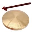 thumbnail image 1 of 15.5cm/ 6Inch Diameter Metal Hand Cymbals Gong Band Percussion Set Musical Toys, 1 of 8