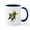 White/Navy Inside, variant on CafePress - G.I. Joe Storm Shadow And Snake - 11 oz Ceramic Mug - Novelty Coffee Tea Cup