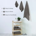 thumbnail image 4 of Martex 6-Piece Towel Set | 100% Cotton Soft & Absorbent Bath Towels | Eiffel Tower, 4 of 9