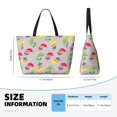 thumbnail image 4 of Beach Bag - Owls With Umbrella Large Beach Tote Bag, Beach Bags For Women With Zipper Beach Essentials, Swim Pool Bag Large Tote, 4 of 7