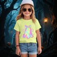 thumbnail image 2 of Toddler Baby Girls Summer Short Sleeve T-Shirts Crew Neck Cute 2t 3t 4t 5t 6t 7t T-Shirts Soft Cotton Casual Daily Wear Gibobby,2-3 Months,Light Yellow, 2 of 5