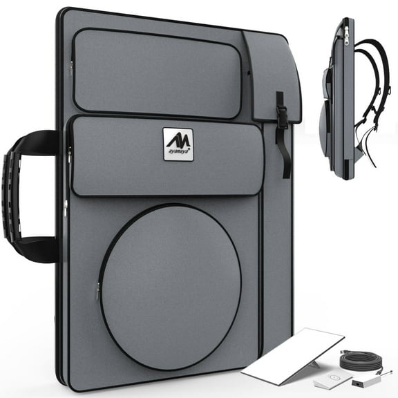 KANCOKIT Starlink Gen 3 Case, Carry Bag with Shoulder Straps for Starlink V3 Dish and All Accessories for Outdoor RV Trip, Gray