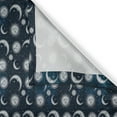 thumbnail image 3 of Ambesonne Sun and Moon Kitchen Curtains, Heavenly Bodies, 55"x45", Violet Blue Grey, 3 of 3
