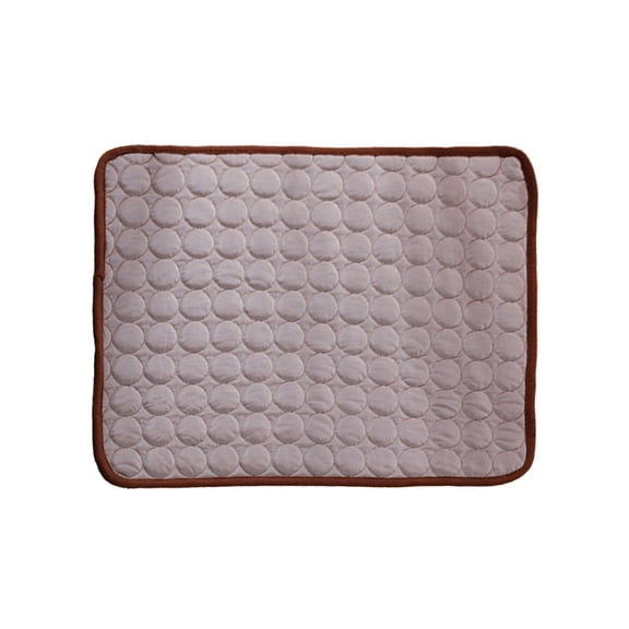 Beautynvta Pet Cooling Mat, Summer Ice Silk Dog Cooling Pad & Washable Pee Pad for Indoor and Outdoor, Waterproof and Non Slip Bottom, 11.8x15.7 In