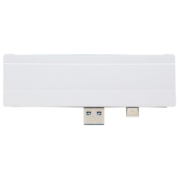 Lector de tarjetas de memoria 5 en 1 Bling Bling Para Surface Dock color plateado