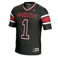 thumbnail image 2 of Men's GameDay Greats #1 Black San Diego State Aztecs Football Jersey, 2 of 4