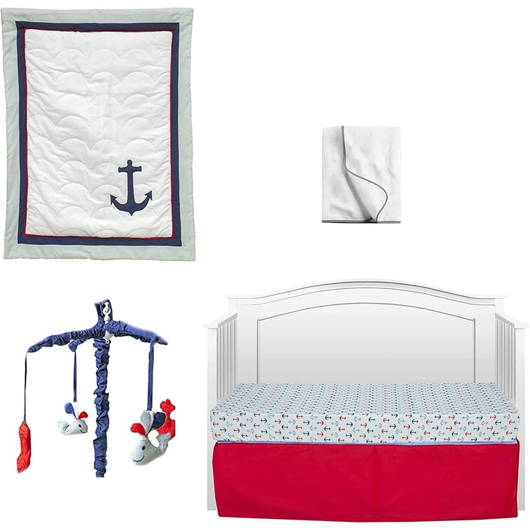 Anchor baby cheap crib bedding