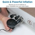 thumbnail image 2 of Electric Air Pump, Inflator Rechargeable Air Compressor Portable For PVC Boat Mattress Inflatable Pool Raft Bed, 2 of 9