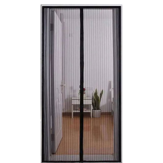 Cortina La Puerta Pantalla Magnética Red Mosquito Auto Sellado (140x240cm)