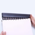 thumbnail image 1 of Punch de Agujero de Escritorio, Perforador de Agujeros Metálicos con Sistema Orificios, Punzón de Papel de Baja , Suministro gris Baoblaze Perforadora de escritorio, 1 of 8