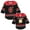 Black/Red, variant on The Flash Boys 4-20 Long Sleeve Hockey Jersey Black/Red
