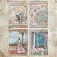 thumbnail image 4 of SunWMart Vintage Scrapbook Paper A5 Size, 16 Sheets Single Sided Craft Paper for DIY Card Making Scrapbooking Photo Album Junk Journal Decor, 4 of 4