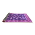 thumbnail image 2 of Ahgly Company Indoor Square Oriental Purple Industrial Area Rugs, 5' Square, 2 of 4