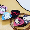 thumbnail image 3 of Sanrio-paleta de guitarra de Hello Kitty, 6 piezas, Kawaii, Kt Cat, bajo de dibujos animados, grosor, accesorios de plástico, púas de guitarra acústica, 3 of 3
