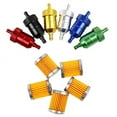 thumbnail image 2 of 8mm Aluminum Inline Fuel Filter + 5 Filters Motorcycle ATV Accessories, 2 of 3