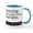 White/Blue Inside, variant on CafePress - I Fought A Brain Tumor Mugs - 11 oz Ceramic Mug - Novelty Coffee Tea Cup