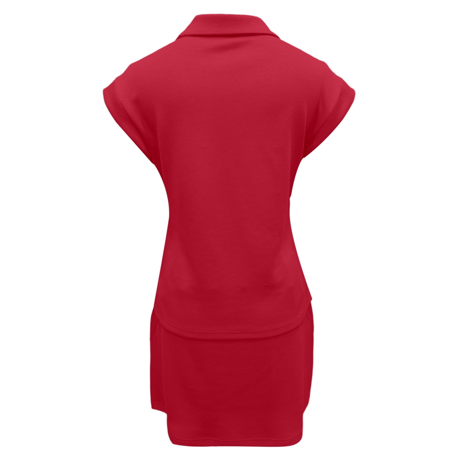 Tennis Dress Golf Dresses for Women with Shorts Summer V Neck Lapel Cap Sleeve Workout Dress Athletic Dresses