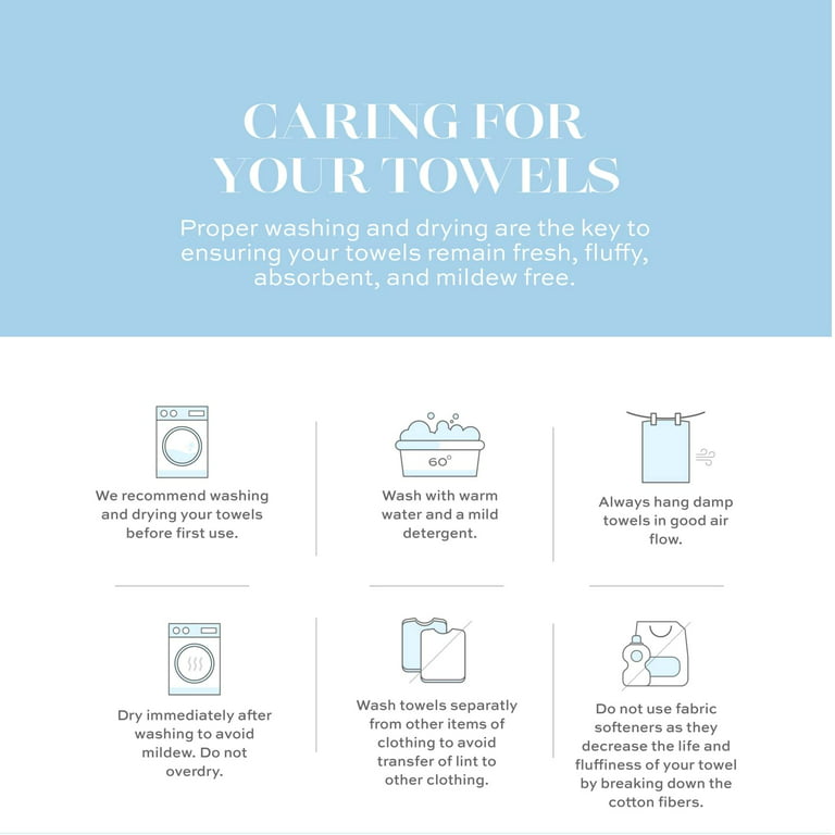 White Classic Luxury Brown Bath Towel Set - Combed Cotton Hotel Quality  Absorbent 8 Piece Towels | 2 Bath Towels | 2 Hand Towels | 4 Washcloths  [Worth