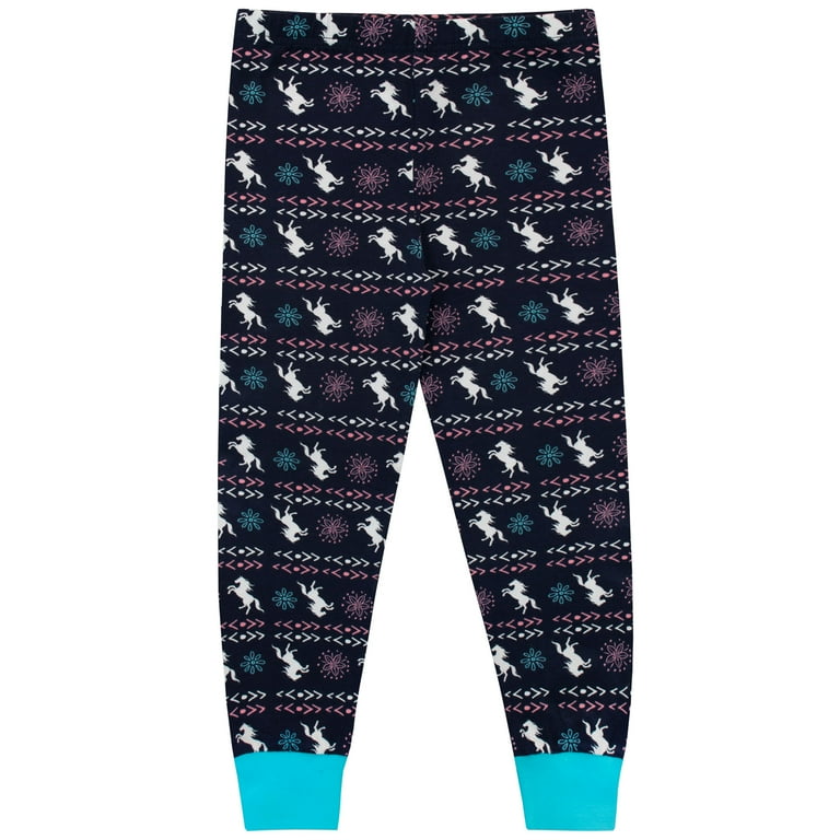 Girls Spirit Riding Free Horse Long Sleeve and Leg Pajamas Sizes