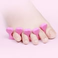 thumbnail image 5 of Soft Sponge Toe Separators Finger Spreader Set for Gel Polish Manicure Pedicure Nail Care Tools Comfortable Divider Spacers, 5 of 6
