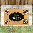 thumbnail image 3 of Welcome Mats for Entry Funny Welcome Doormat Door Mat Indoor Entrance Bee's s Day Mats Bottom Carpet Indoor Slip Decoration Festival Door Mat Outdoor Area pers for Laminate Floor 16x24IN, 3 of 3