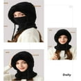 thumbnail image 6 of RimdGhov Women's 3-in-1 Winter Balaklava Hat - Outdoor Windproof Knit Scarf Hat, 6 of 7
