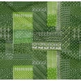 thumbnail image 5 of oneOone Cotton Poplin Twill Green Fabric Patchwork Diy Clothing Quilting Fabric Print Fabric By Yard 56 Inch Wide, 5 of 6