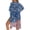 American Flag Star, variant on US Flag 250th Anniversary Print Women's Swimwear Cover Up Summer Beachwear Bikini Coverup Kimono Cardigan Open Front Kimono Cover Ups Half Sleeve Comfy Resort Wear