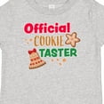 thumbnail image 4 of Inktastic Christmas Official Cookie Taster with Bell and Star Cookie Boys or Girls Baby T-Shirt, 4 of 5