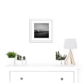 thumbnail image 2 of Warby Thames Barrier River View Photo 8X8 Inch Square Wooden Framed Wall Art Print Picture with Mount, 2 of 4