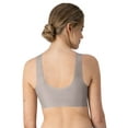 thumbnail image 2 of Hanes Womens Bralette, Invisible Embrace Pullover Bralette, Moisture-Wicking T-Shirt Bra, 2 of 10