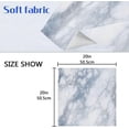 thumbnail image 7 of White Marble Cloth Napkins Set of 6,20x20 Inches Napkins Cloth Washable Reusable Soft for Dinner,Wedding,Parties,Home Dinner,Tableative Decor Gift, 7 of 7