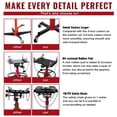 thumbnail image 5 of Transmission Jack, 33.8"-72.8" High Lift, 1/2Ton/1100lbs Hydraulic Telescopic Transmission Jack with Foot Pedal, 360° Swivel Wheel, 5 of 7