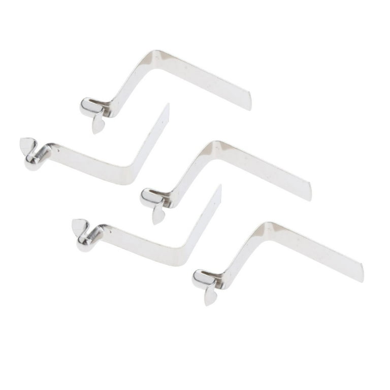 5 Pieces Spring Clips Tent Pole Clips Push Button Spring Snap Clamp Awning  Accessories Lock Tube Pin 4MM