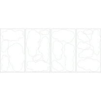 White Clouds Wall Decals