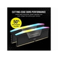 thumbnail image 3 of CORSAIR Vengeance RGB 32GB (2 x 16GB) 288-Pin PC RAM DDR5 6000 (PC5 48000) Desktop Memory Model CMH32GX5M2D6000C38, 3 of 7