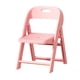 thumbnail image 4 of Silla para niños plegable ergonómica ligera con respaldo silla apilable escolar para Rosa, 4 of 9