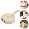 thumbnail image 5 of Clearance Under $10 Wooden Dumpling Multifunctional Manual Dough Presser For Home Cooking Easy To Use With Wood Great For Dumplings Meat, 5 of 8