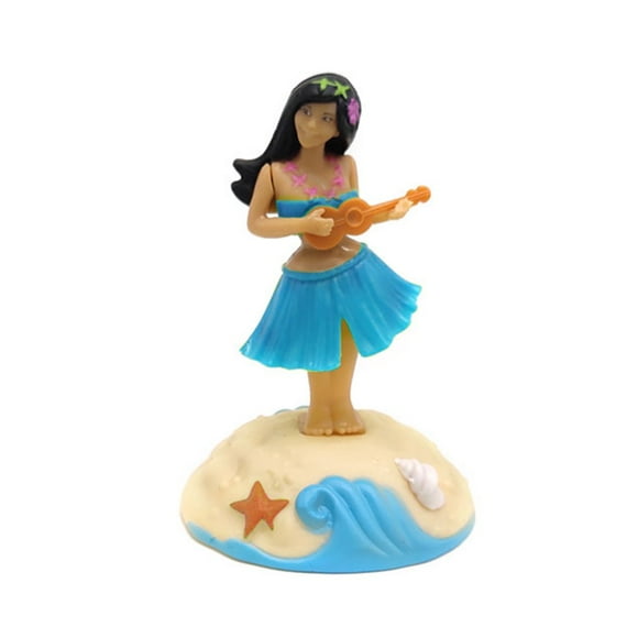 POINTERTECK New Fashion Solar Powered Dancing Girl Swinging Animated Bobble Dancer Toy Car Decor Kids Toys Gift
