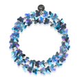 thumbnail image 1 of Mer Égée / Argent Sterling.925 / Bleu Mystique Butterfly Wrap, 1 of 8
