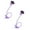 2Pack Purple, variant on 2Pcs Gooseneck Cell Phone Holder Flexible For Desk Long Arm Mobile Phone Stand With Clip For Headboard & Bedside | Flexible Phone Stand Lazy Bracket Mount Clamp Fixing Clip