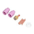 thumbnail image 4 of Cuerpo De Pinzas De Lente De Gas TIG, Kit TIG Resistente A Altas Temperaturas Lente De Gas Cerámica + Latón + Plástico Para Pistolas De Soldadura TIG 26 ANGGREK Cuerpo de pinzas de lente de gas TIG, 4 of 8
