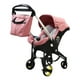 thumbnail image 1 of Carriola Para Bebé Starkids Polux Convertible Con Pañalera Rosa Estrellas, 1 of 5